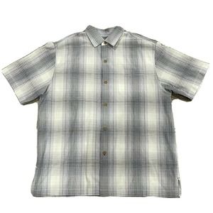 Tommy Bahamas Mens Large Short Sleve Button Up
